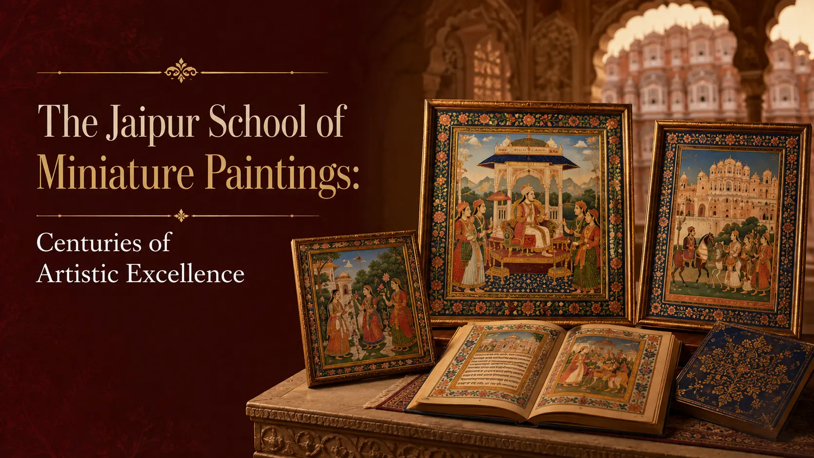 The Jaipur School of Miniature Paintings: Centuries of Artistic Excellence & Royal Patronage