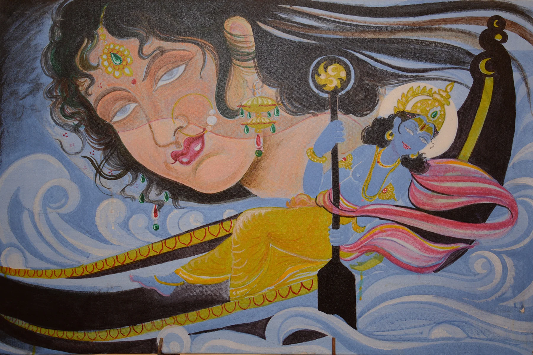 Divine Voyage of Krishna